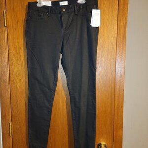 Jessica Simpson Super Skinny Black Jeans Pants 14 32 Midrise